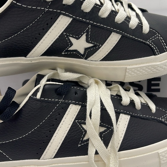 Converse Men’s ONE STAR ACADEMY PRO OX
BLACK/EGRET/EGRET A08501C Sneakers - Picture 14 of 16